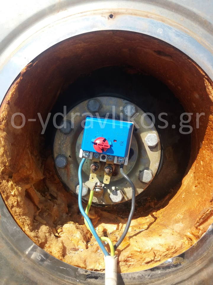 υδραυλικός φρεαττύδα αλλαγή θερμοστάτη ηλιακού θερμοσίφωνα
