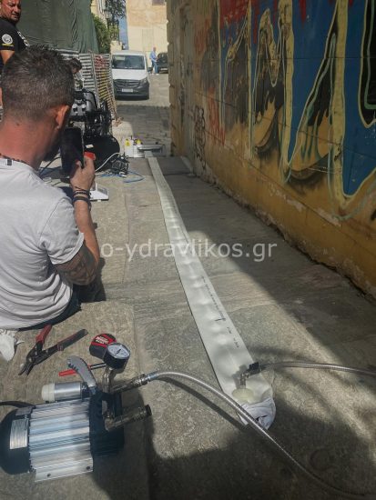 επισκευή αποχέτευσης πλάκα