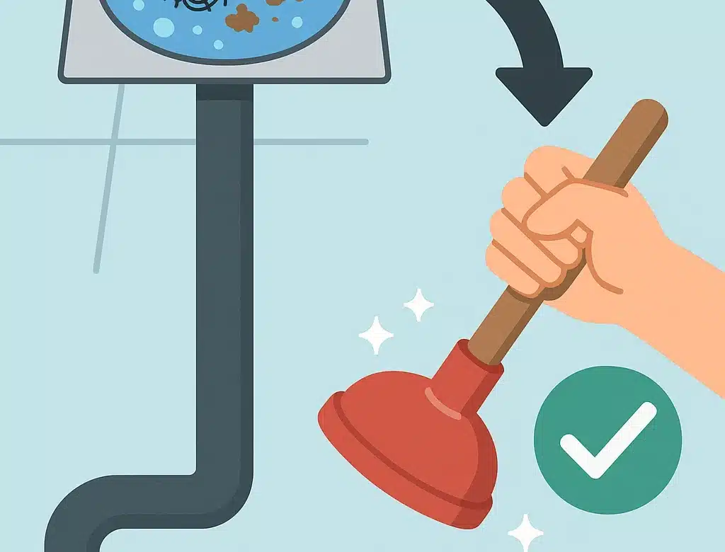 Βουλωμένο σιφώνι δαπέδου