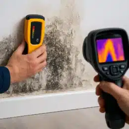 Εντοπισμός υγρασίας σε τοίχο
