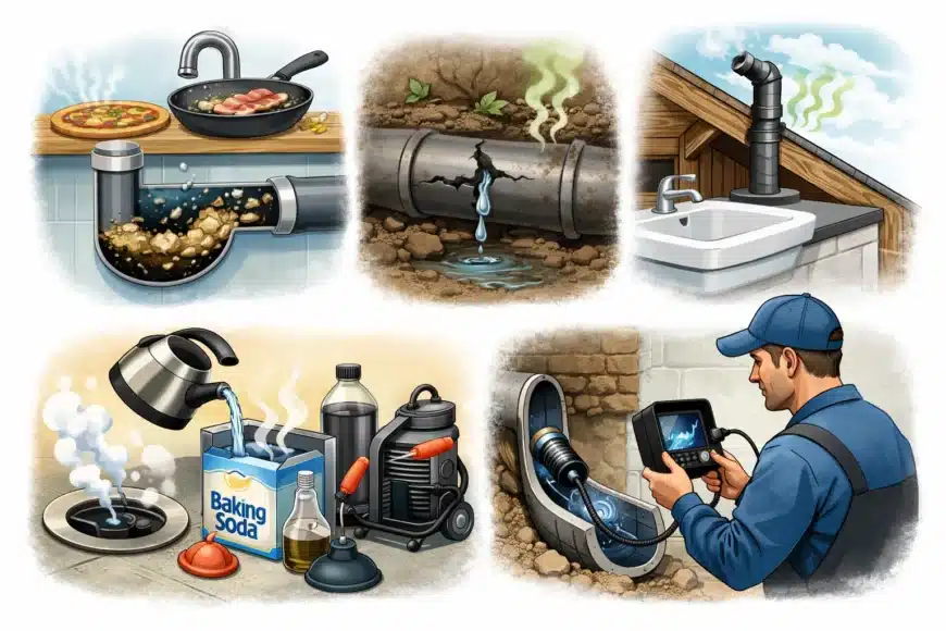 Μυρίζει η αποχέτευση; Δες τις βασικές αιτίες και λύσεις